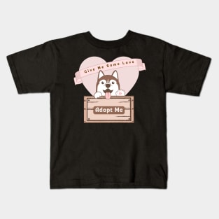 Pink Cute Pet Adopt Me Kids T-Shirt